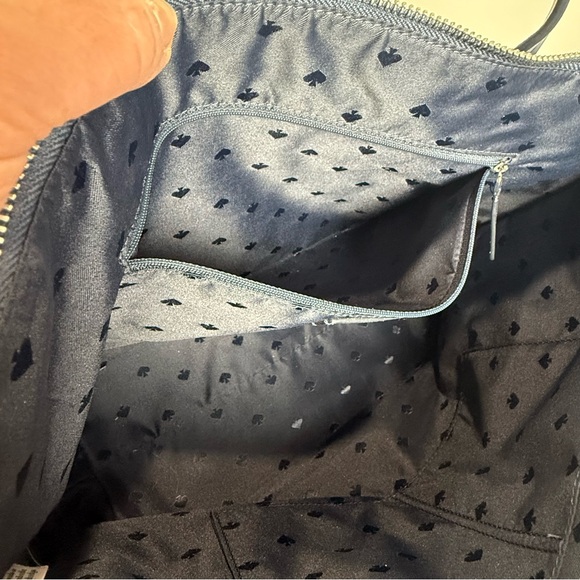 Kate Spade “Hayden” Nylon Tote bag in Navy Blue - Picture 15 of 16